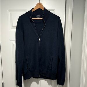 Polo by Ralph Lauren Men's Navy Cardigan
